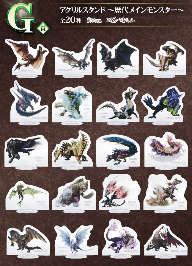 一番 くじ モンスターハンター 20th Anniversary 全賞コンプリート（全