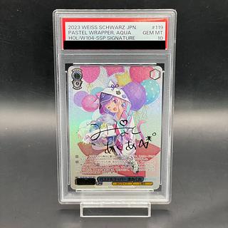 PSA10最高評価】はにかみツインテールサラ SP サイン