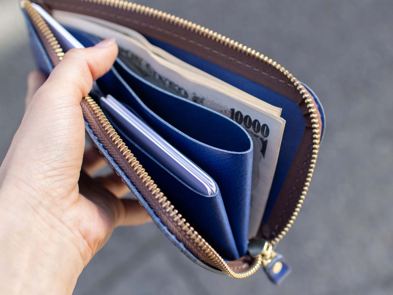 L字ファスナー長財布 |analogico（アナロジコ）