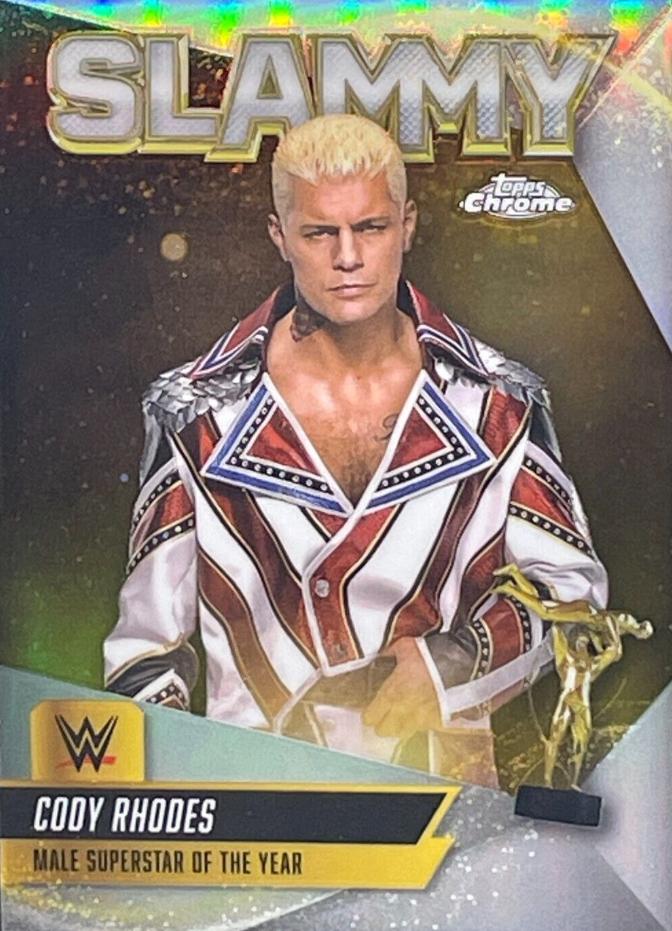 Cody Rhodes #SMY-CRD Prices | 2025 Topps Chrome WWE Slammy