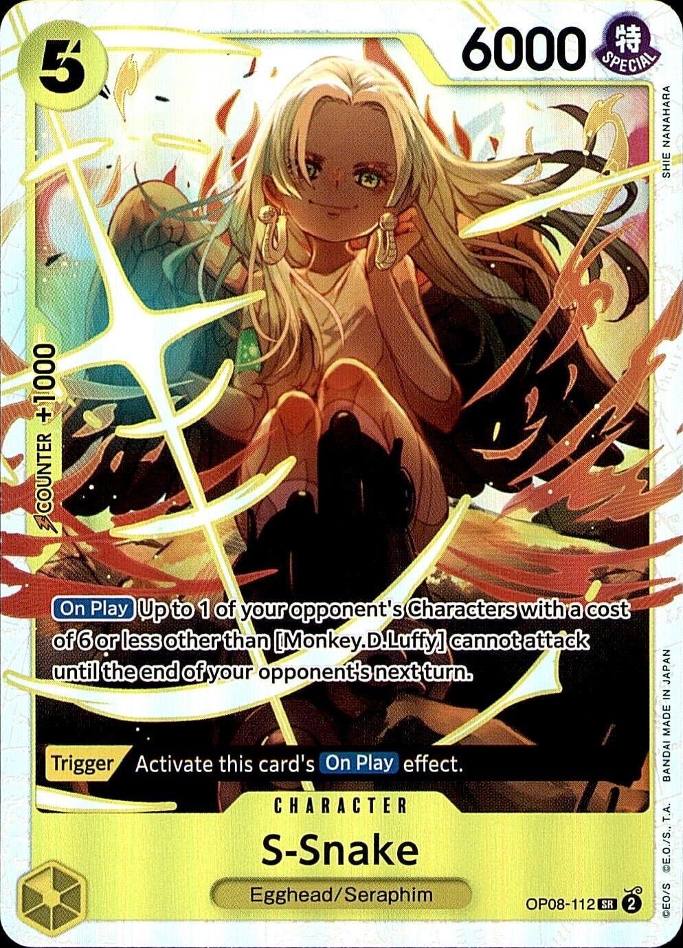 S-Snake OP08-112 Prices | One Piece Two Legends | One Piece Cards