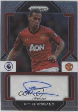 Rio Ferdinand #S-RIO Prices | 2022 Panini Prizm Premier League