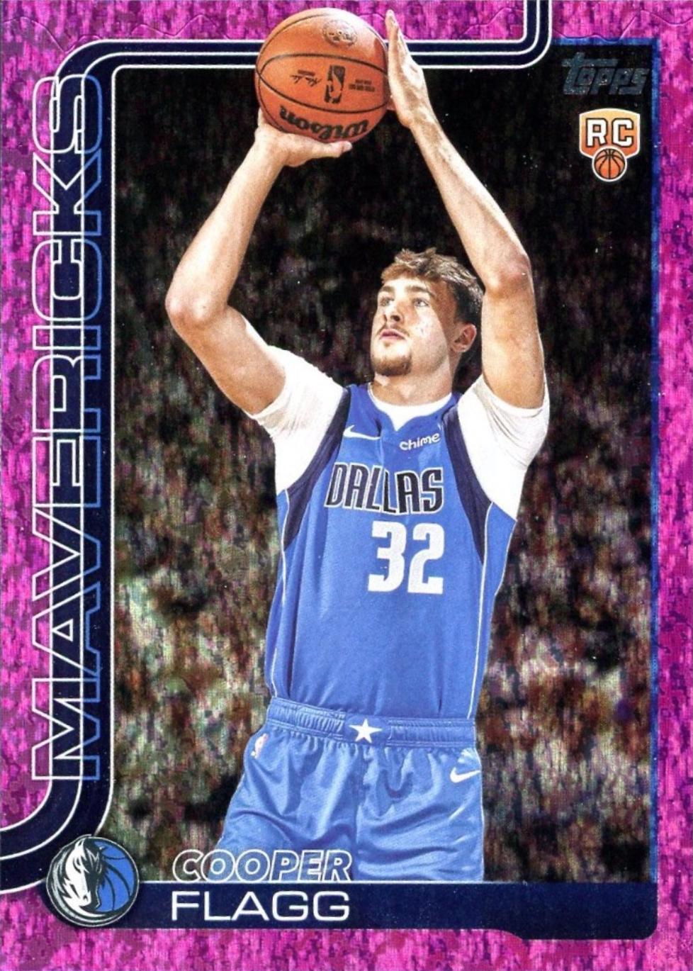 Cooper Flagg [Holo Pink Foil] #201 Prices [Rookie] | 2025 Topps