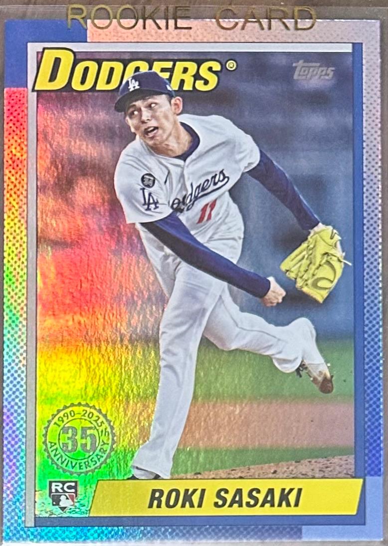 Roki Sasaki #U90-11 Prices [Rookie] | 2025 Topps Update 1990