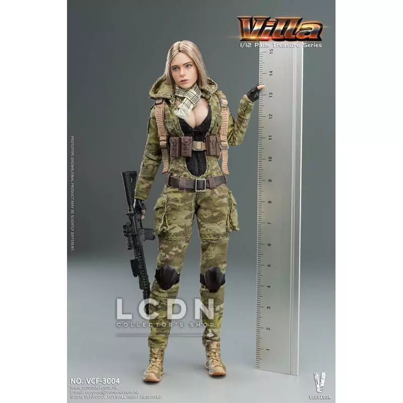VERYCOOL 1/12 Palm Treasure Series MC Camouflage Women Soldier