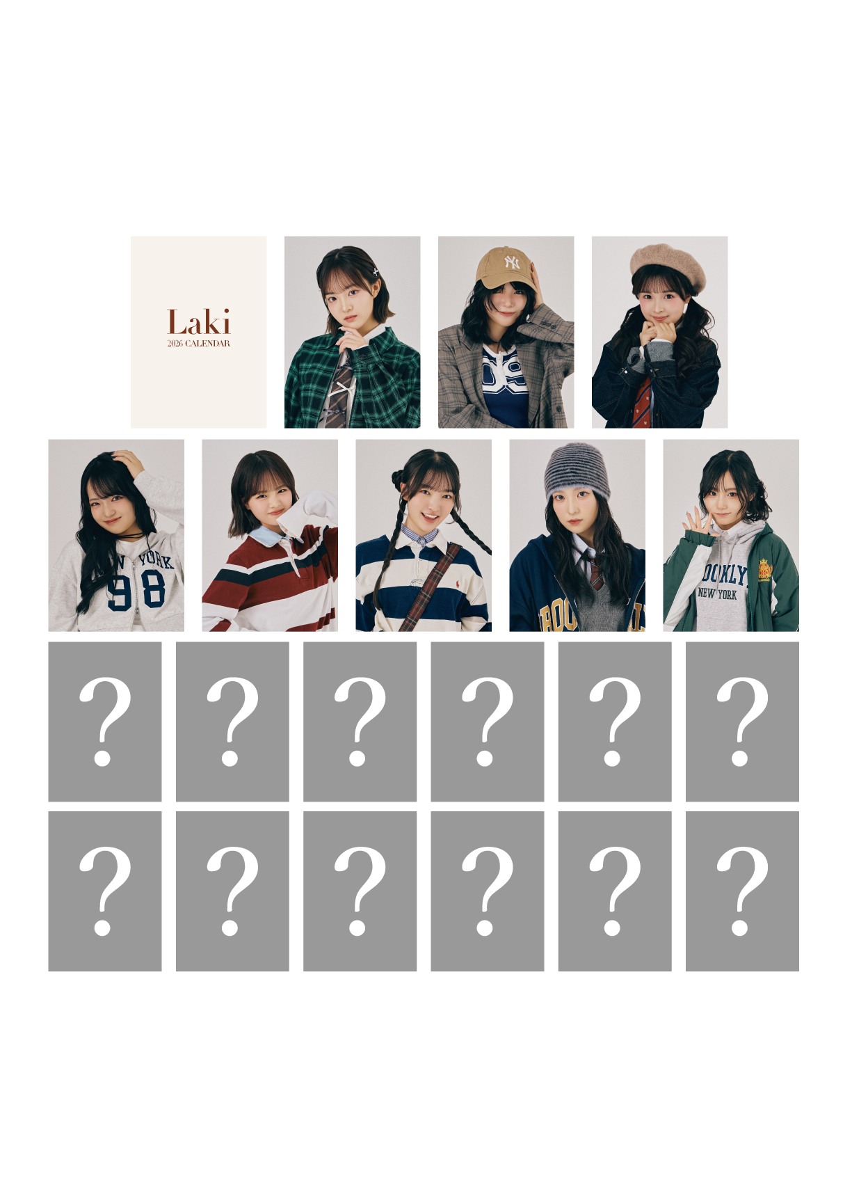 ランダムフォトカード ～calendar shot～ Laki（全20種） | GL² ONLINE