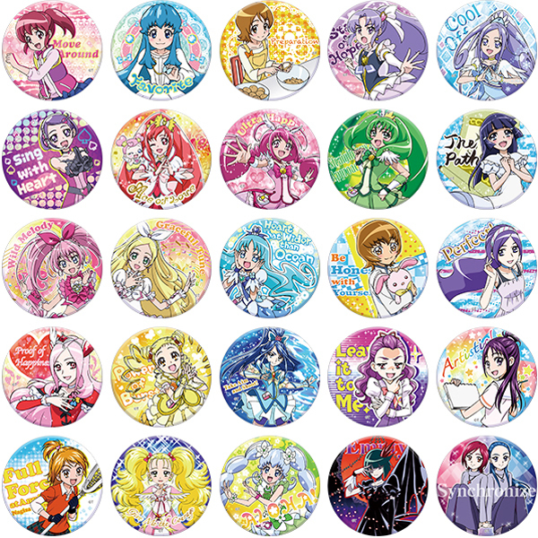 プリキュアオールスターズ】トゥインクル缶バッジ 2 WOW！（全25種