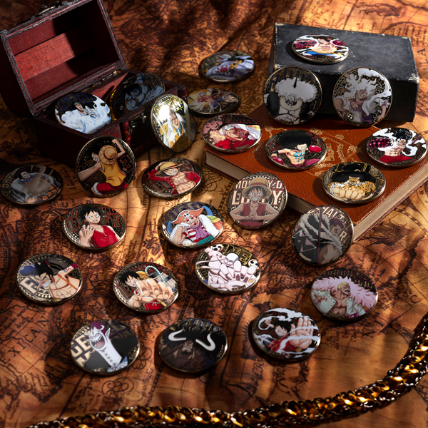 ワンピース】2024ライバルズ メタル缶バッジ（全26種＋シークレット5種