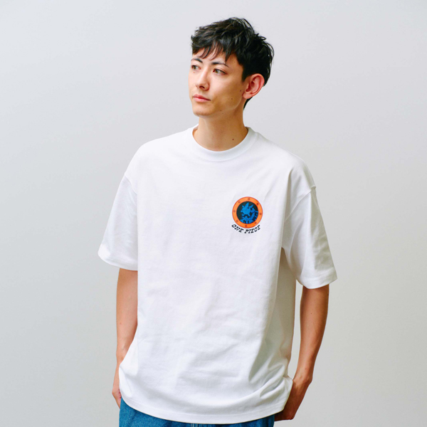 ワンピース】オープンエンド Tシャツ ホワイト＜SET SAIL!!＞XL