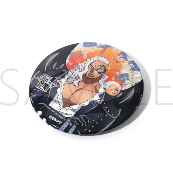 ワンピース】ワンピース バースデーホログラム缶バッジ[12.1 キング