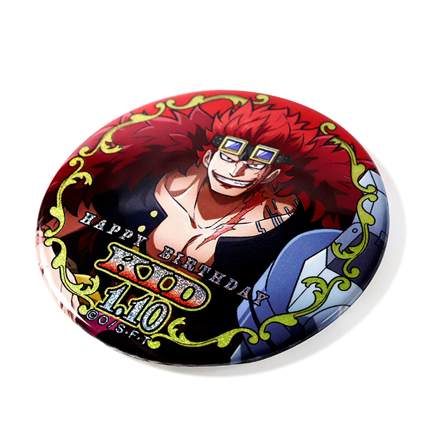 ワンピース】ハッピーバースデーホログラム缶バッジ［1.10 キッド