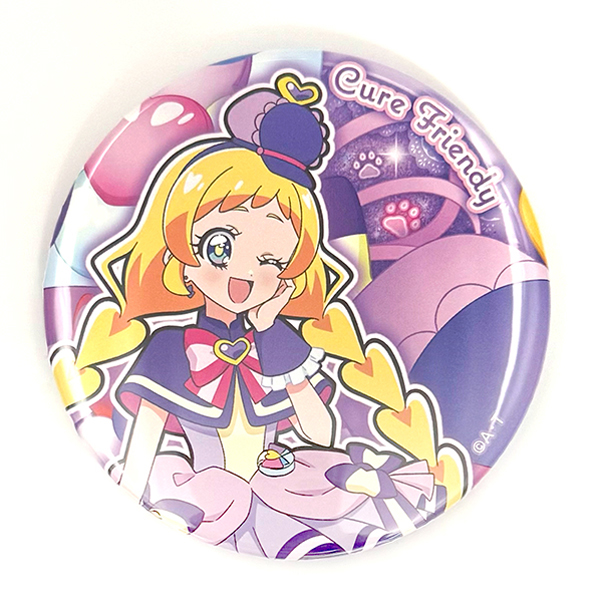 わんだふるぷりきゅあ！】バースデー缶バッジ（キュアフレンディ