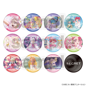 プリキュアオールスターズ】メモリーズ 缶バッジ BONDS（ランダム1個