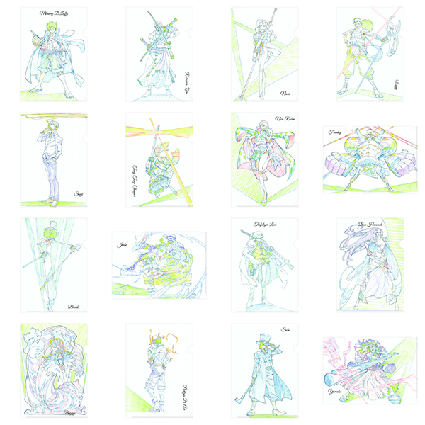 ワンピース】ONE PIECE.COM ILLUSTRATION WORKS クリアファイル/エース