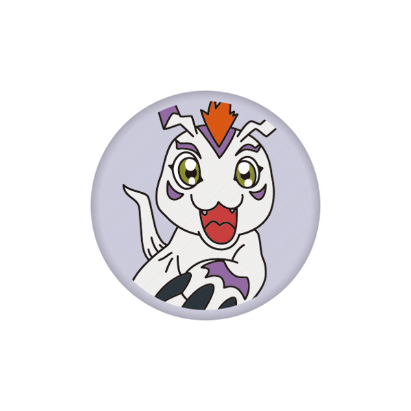 デジモンアドベンチャー】デジモン 刺繍缶バッジ（デジモン） 8種