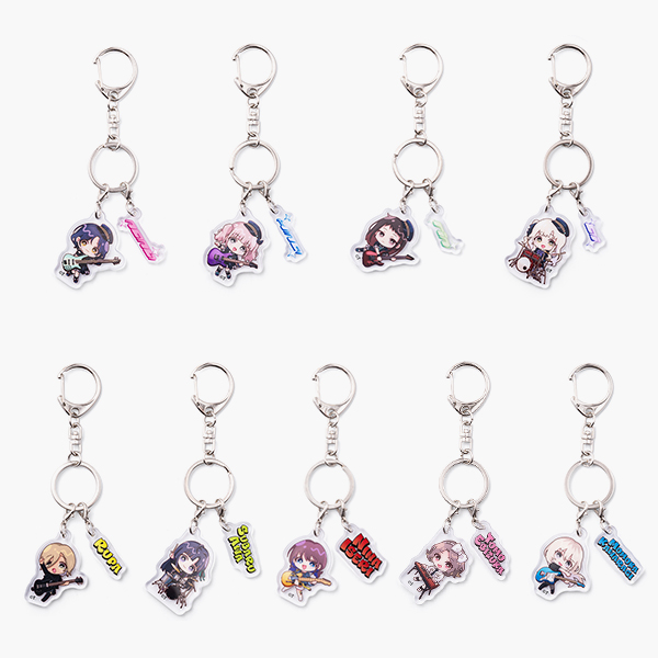 ガールズバンドクライ】二連アクキー ルパ: 雑貨｜東映アニメーション