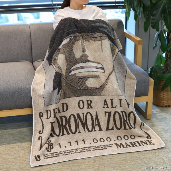 ワンピース】五彩織りビッグタオル ＜手配書(ゾロ)＞: 雑貨｜東映