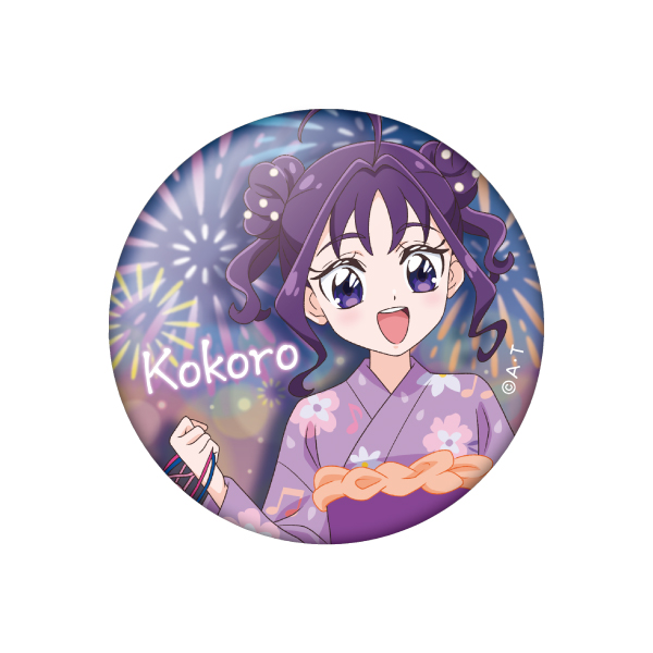 キミとアイドルプリキュア♪】キミときらめく夏祭り 缶バッジ