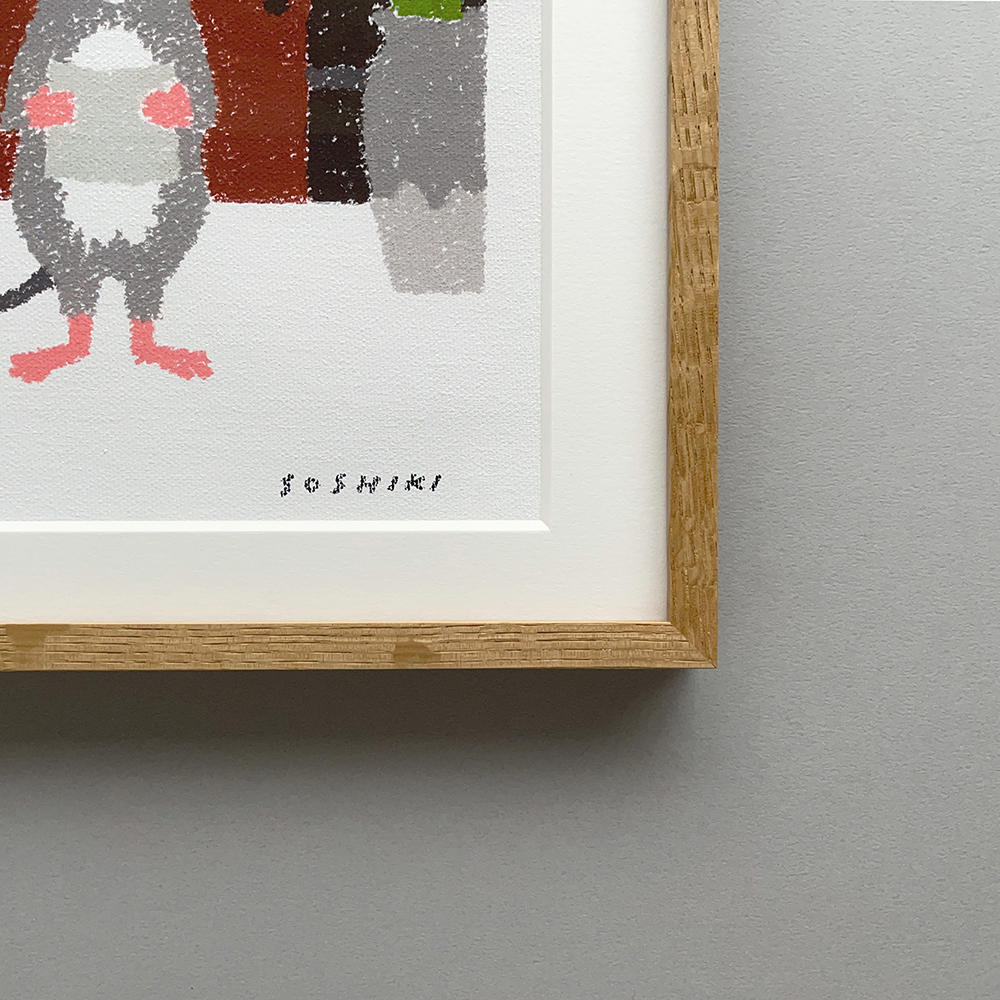 祖敷大輔・受注生産／6月上旬頃発送予定】額装ジークレープリント