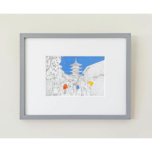 Ciaolink】額装付きプリント作品 Kyoto Yasaka Ciaolink -の商品詳細