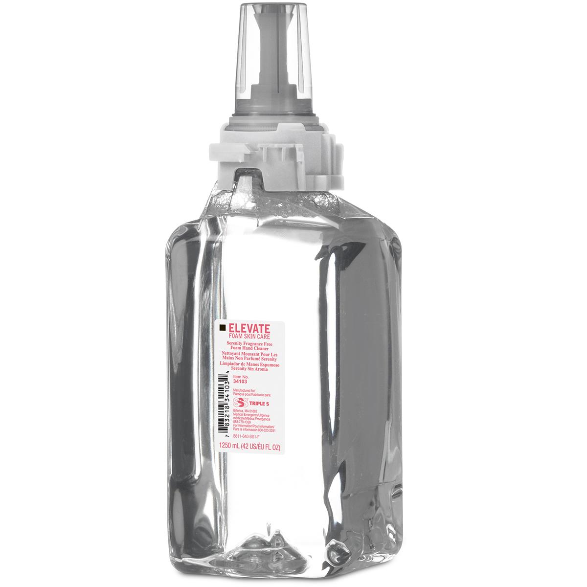 SSS Elevate Manual Serenity Fragrance Free Foam Hand Cleaner