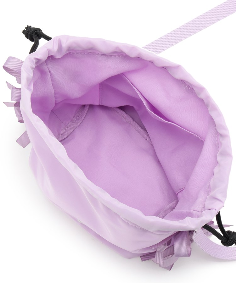 カジュアルリボン巾着ショルダー（ショルダーバッグ） | PINK-latte