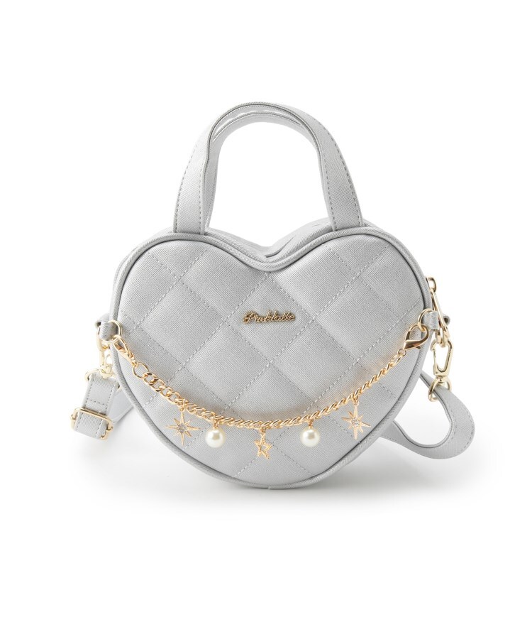 ハート型キルトショルダー（ショルダーバッグ） | PINK-latte（ピンク