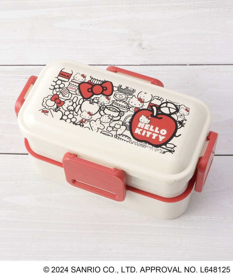 ◇ハローキティ 抗菌ふわっと弁当箱 2段（ランチボックス） | one