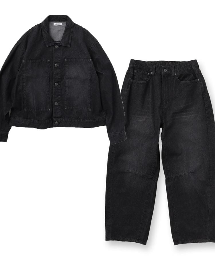 上下2点セット】オールドデニムセットアップ（スーツセット） | tk
