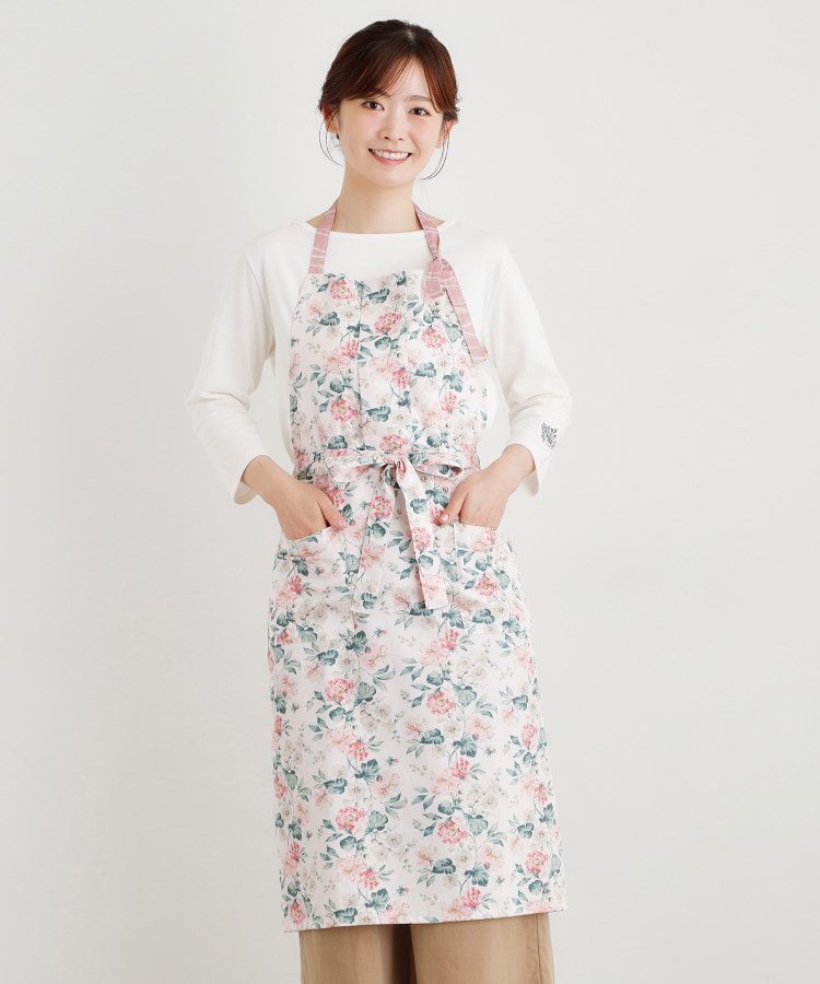 ロミリー柄 エプロン（エプロン・その他ファブリック） | LAURA ASHLEY