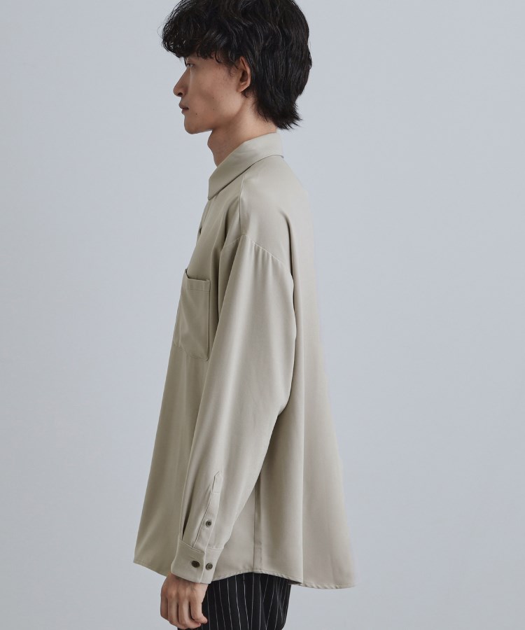 なめらかスウェードシャツ（カジュアルシャツ） | tk.TAKEO KIKUCHI