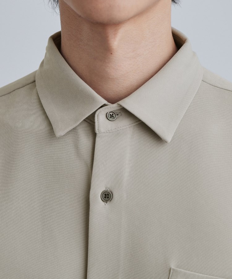 なめらかスウェードシャツ（カジュアルシャツ） | tk.TAKEO KIKUCHI