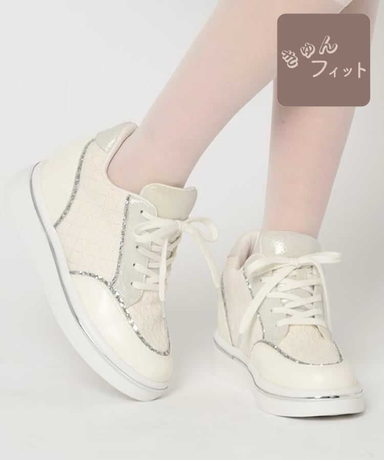 きゅんフィットレースインソールスニーカー（スニーカー） | ESPERANZA