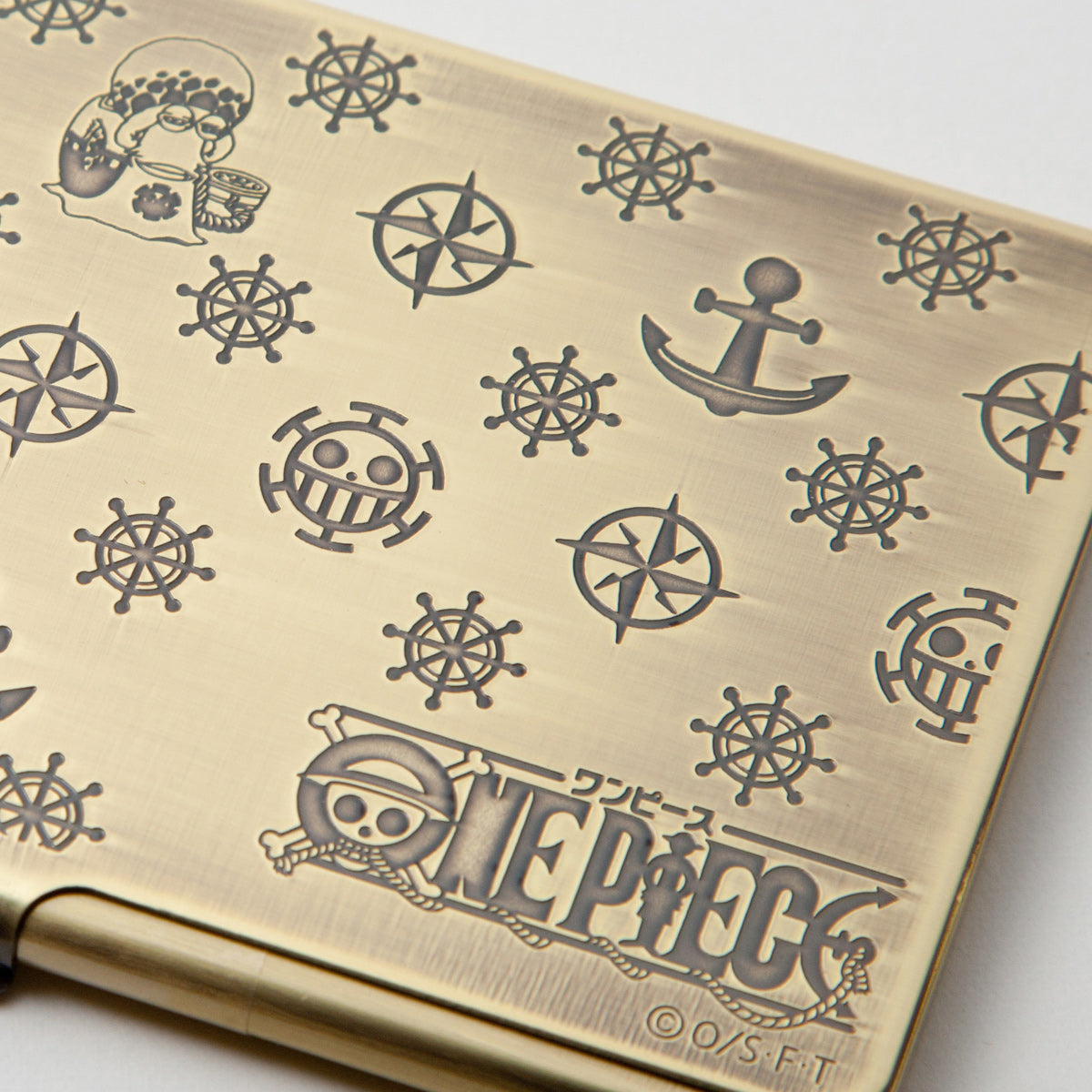 ONE PIECE 電伝虫メタルカードケース [トラファルガー・ロー] イブシ