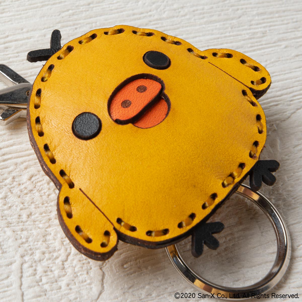 OJAGA DESIGN リラックマ [キイロイトリ] キーホルダー* – ヒキダシストア