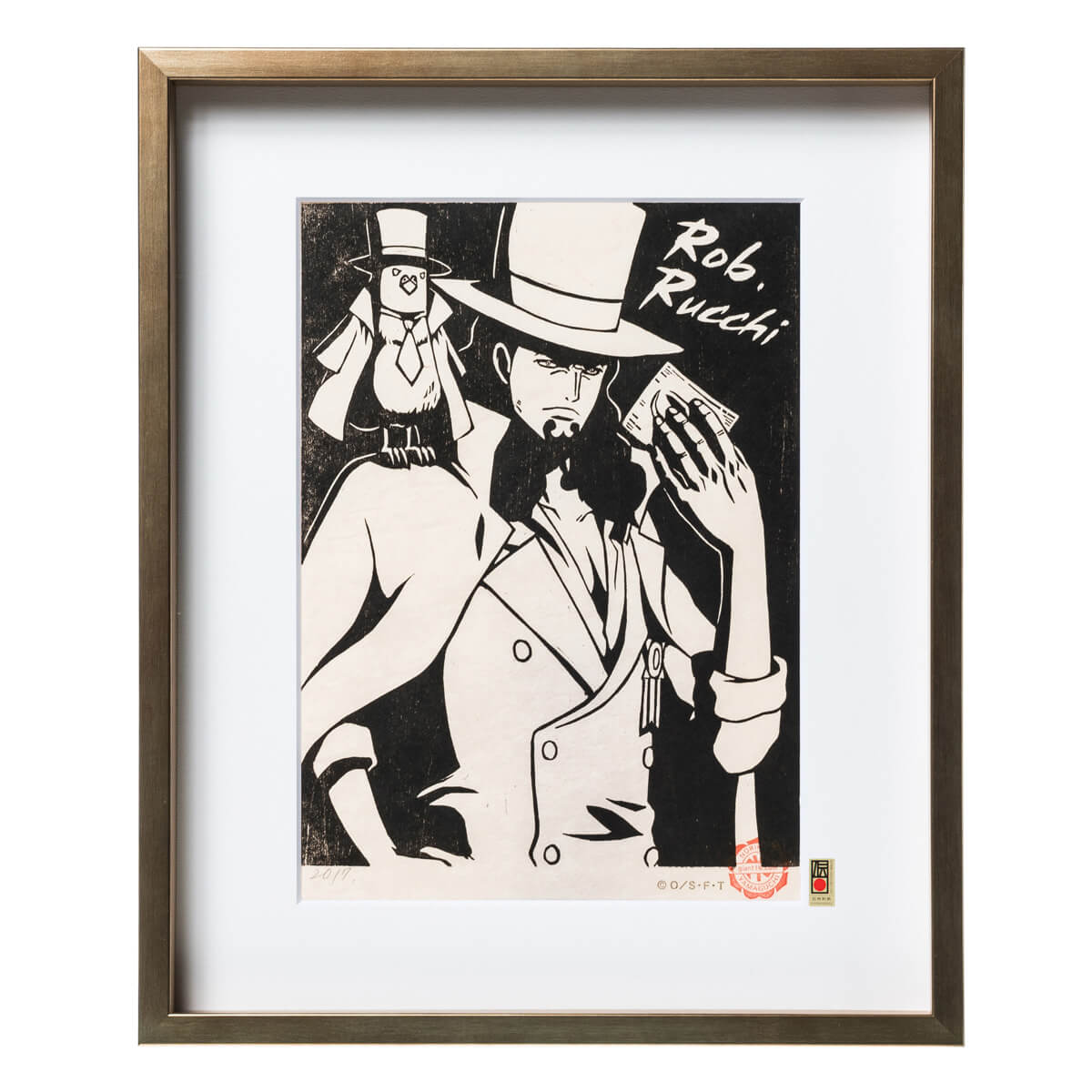 ワンピース木版画コレクション [MONKEY・D・LUFFY] – ヒキダシストア