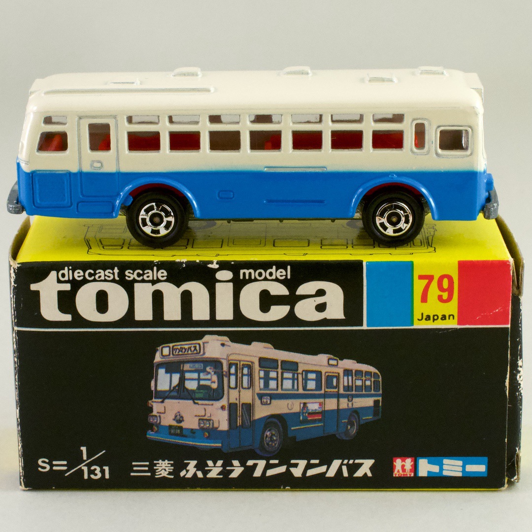 ☆ミニカー トミカ 三菱 ふそう（FUSO） ワンマンバス 1/131