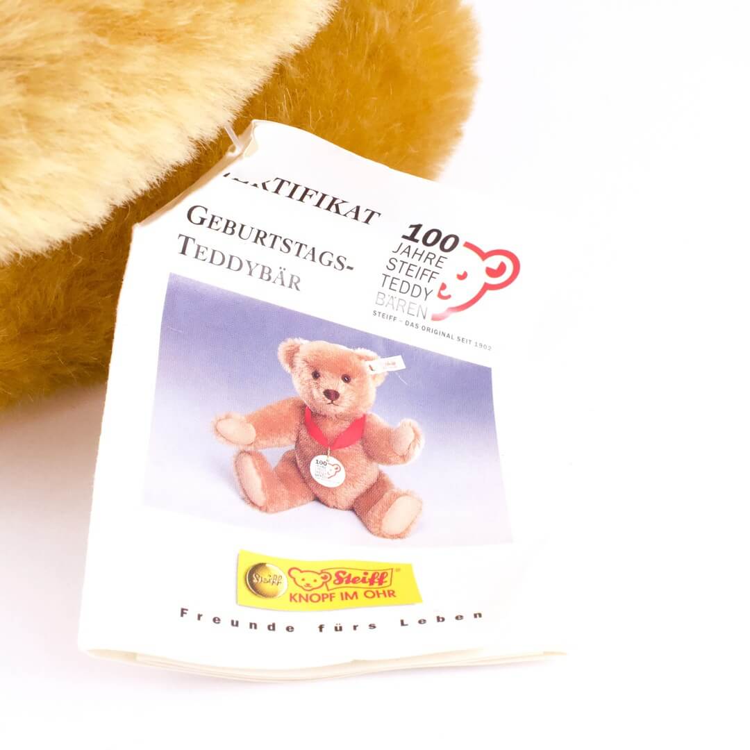 ドイツ シュタイフ（STEIFF） テディベア 2002年限定 テディベア生誕