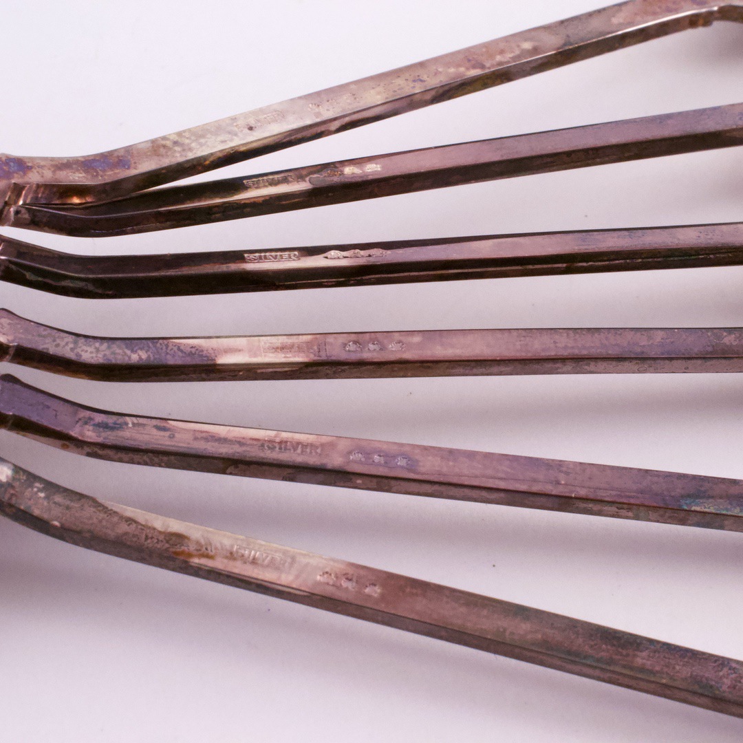 尚美堂 SILVER刻印 シルバー スプーン 6本セット - いずみ洋行の