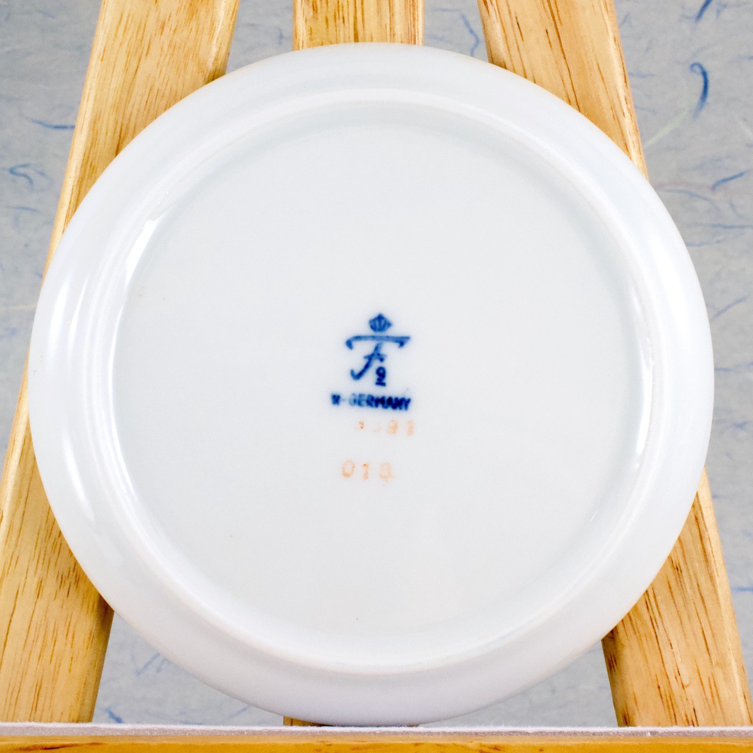 ドイツ フェルステンベルグ（FURSTENBERG） 絵皿 花絵 3枚セット