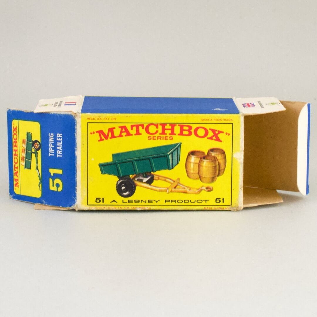 ミニカー イギリス マッチボックス（matchbox） トレーラー TIPPING