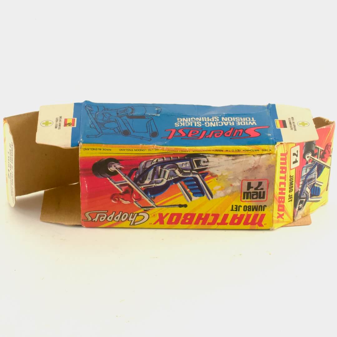 イギリス マッチボックス（matchbox） バイク JUMBO JET Chopper new71