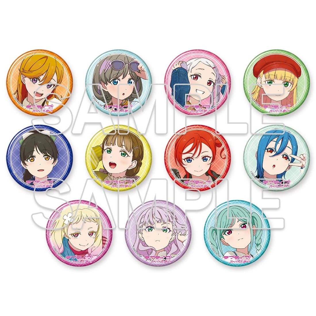 イベント・事後通販限定】『ラブライブ！スーパースター!!』缶バッジ