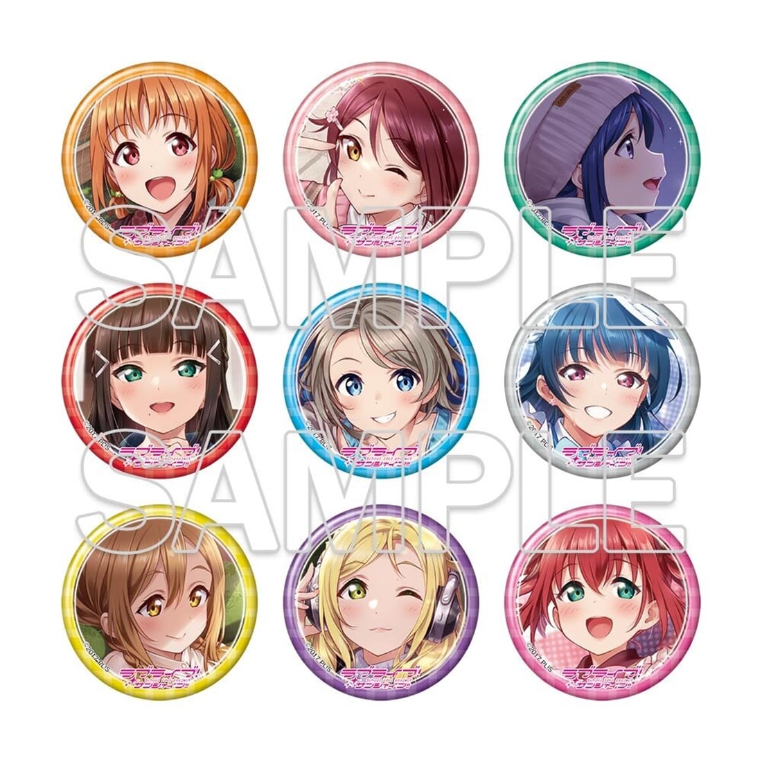 イベント・事後通販限定】『ラブライブ！サンシャイン!!』缶バッジ