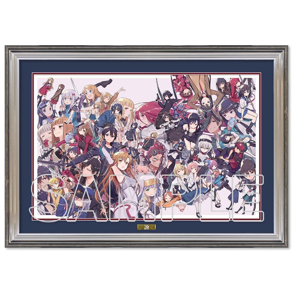 電撃文庫30周年記念 キャラファイングラフ: その他グッズ | カドスト