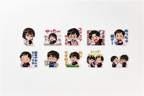 サクラナイツ ミニキャラ ステッカーセット ナイツver.: グッズ・文具