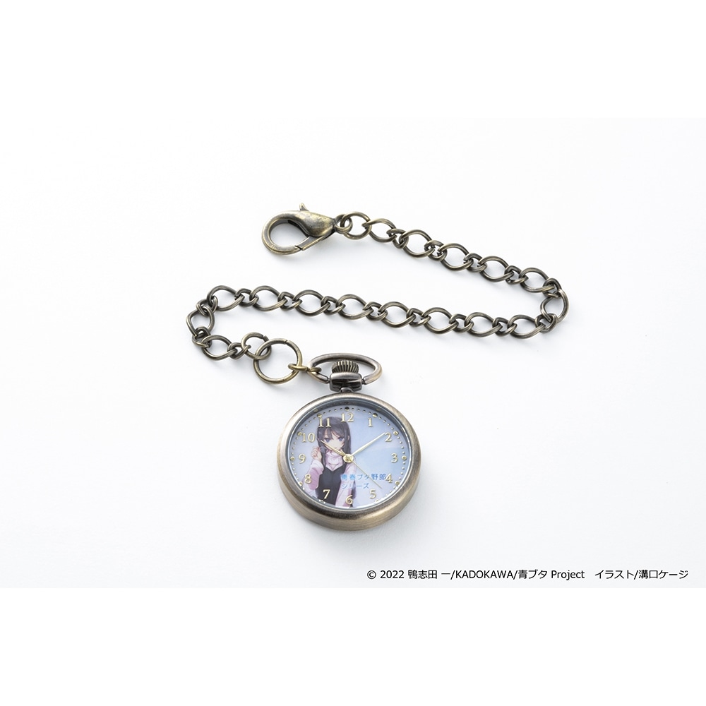 2次受注】電撃文庫30周年記念「『青春ブタ野郎』シリーズ」懐中時計