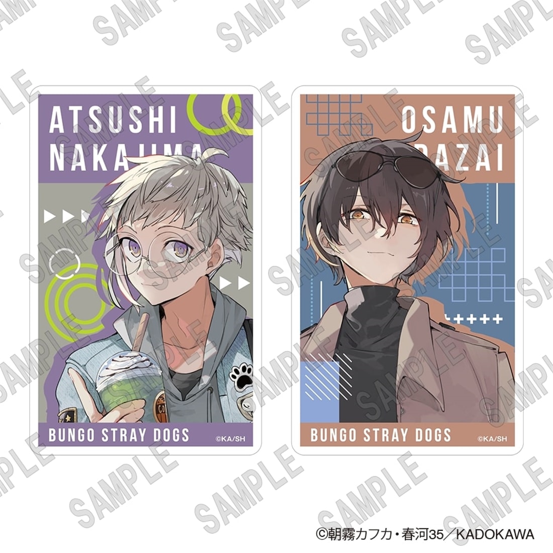 会場先行】「文豪ストレイドッグス」アクリルカードセット(C107