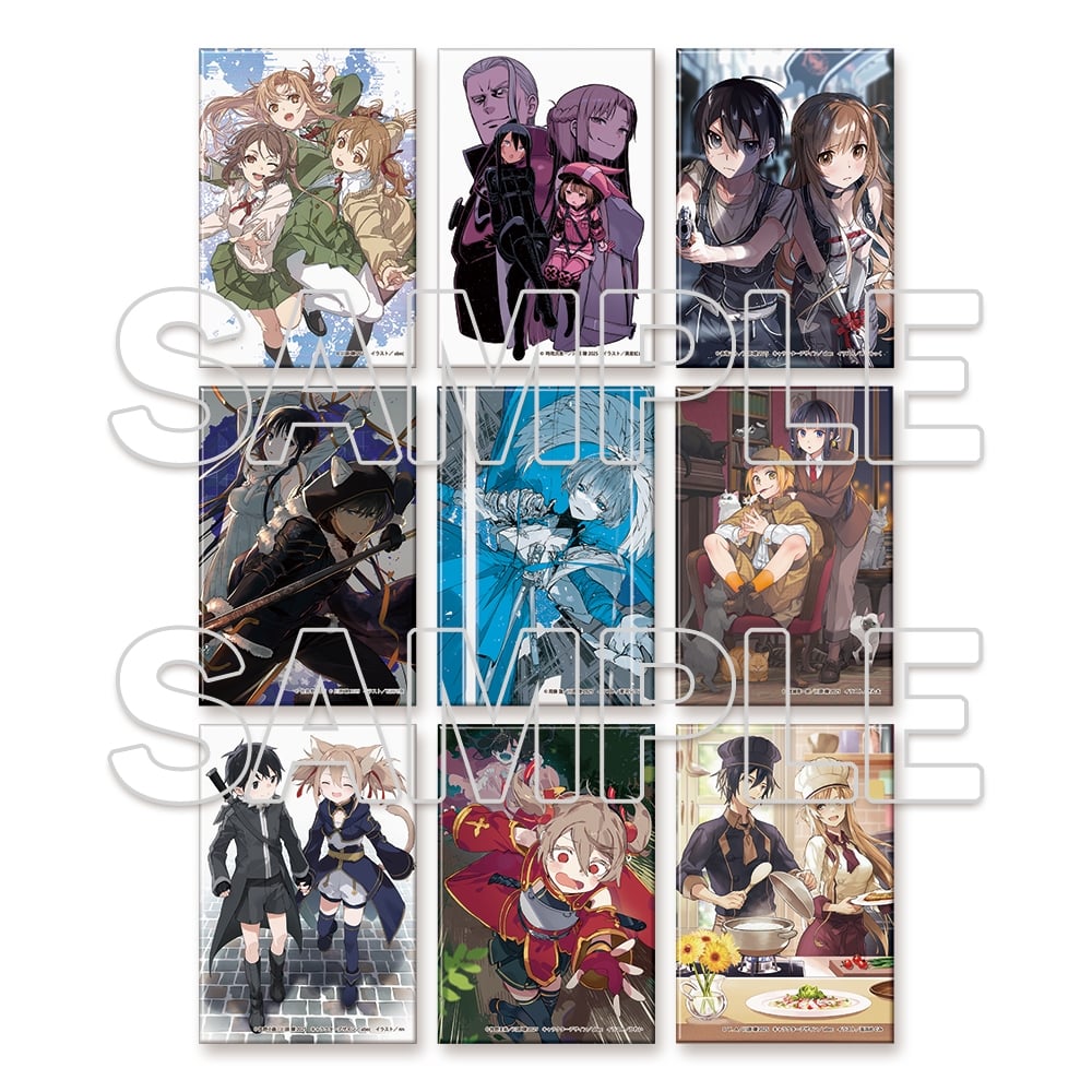 TGS2024 SAOFD 缶バッジ TGS2024 ソードアート・オンライン SAOFD 缶