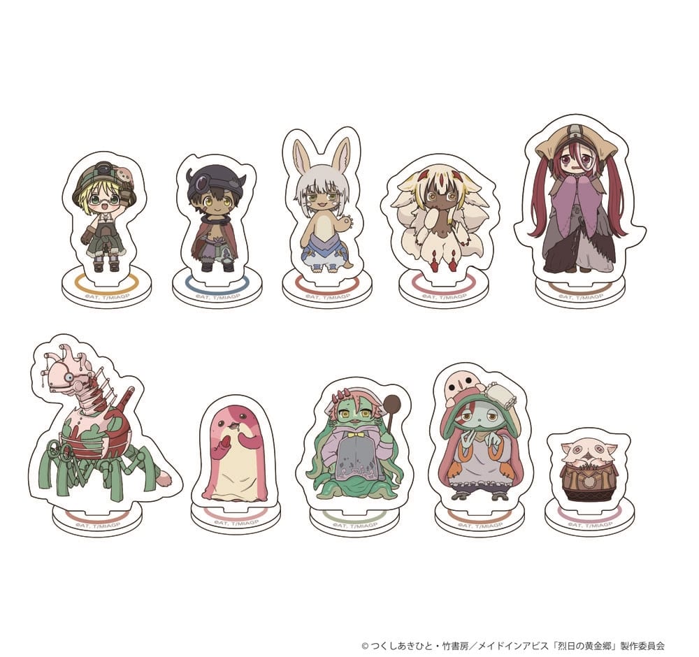 メイドインアビス×大谷資料館」トレーディングミニアクリルスタンド